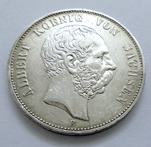 Silbermünze kaiserreich - silbermünze, dt.