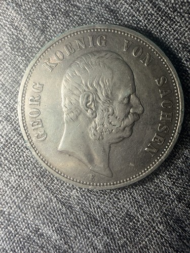 Mark 1904 sachsen könig - 1904, e