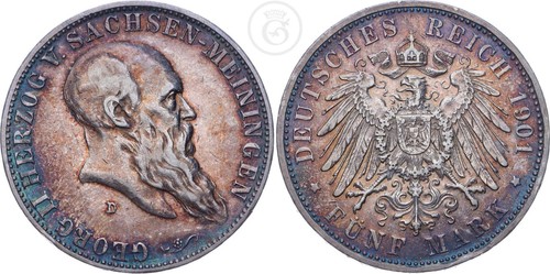 Sachsen meiningen mark - meiningen, 5