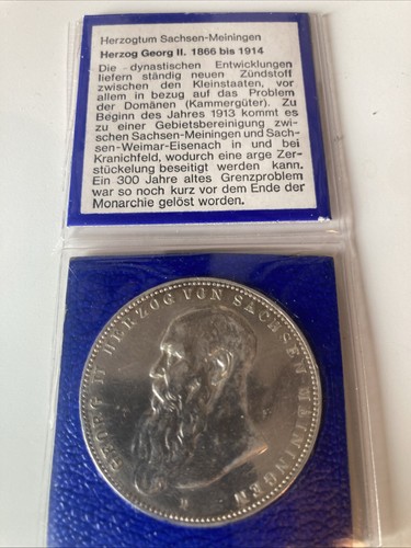 Münze fünf mark - ,georg, ii