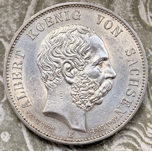 Sachsen mark 1902 albert i - mark, e