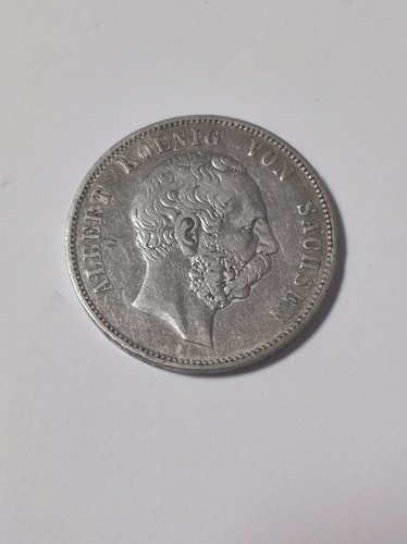 Deutsches reich mark 1876 e - 5,