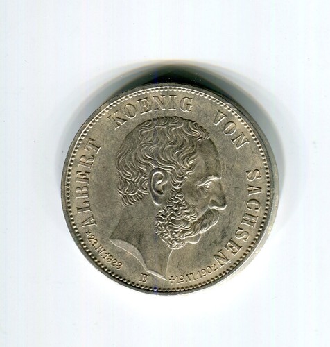 Sachsen mark 1902 albert - sachsen, auf