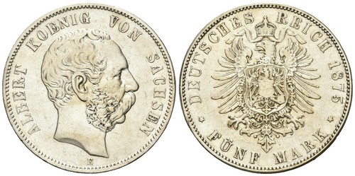 Sachsen albert 1873 1902 - -,
