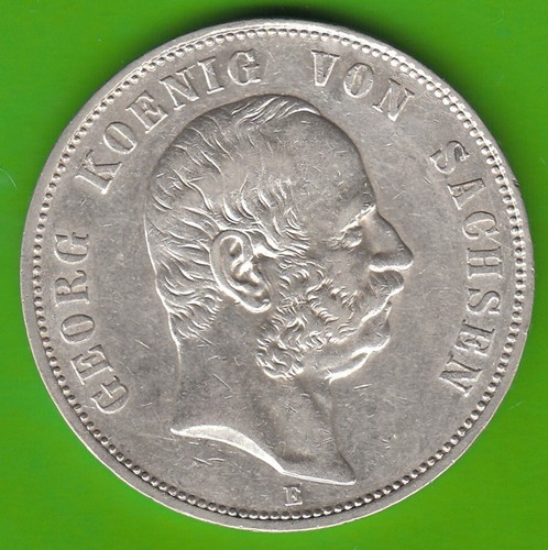 Münze silber sachsen - silber,