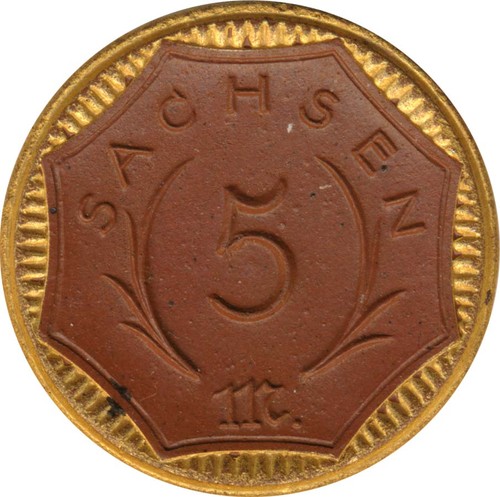 Sachsen mark 1921 aus - sachsen,