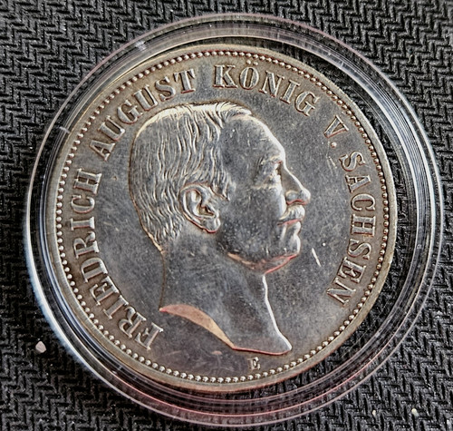 Kaiserreich sachsen mark - sachsen, 5