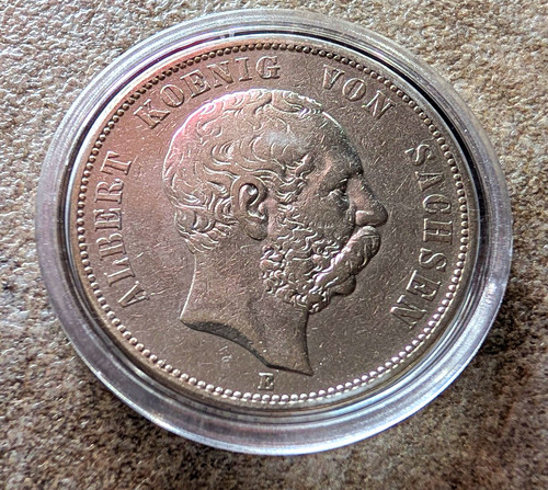 Mark sachsen 1875 könig - e,