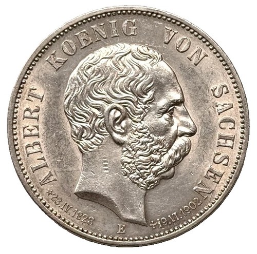 Sachsen mark 1902 albert - mark,