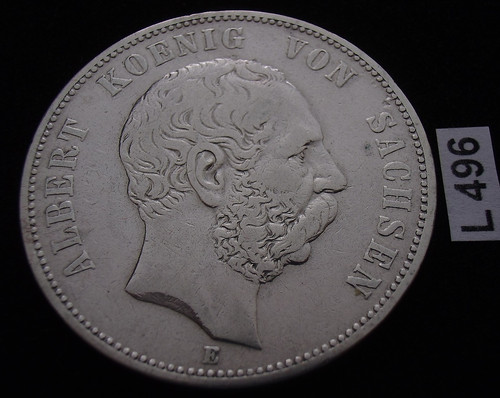 Sachsen mark 1876 - 5,
