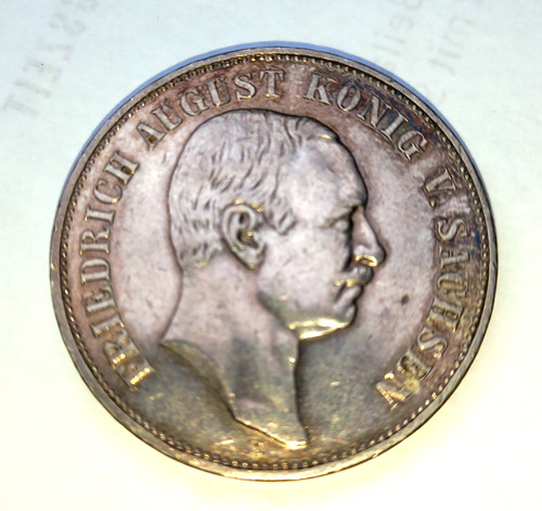 Mark sachsen 1907 silber - sachsen,
