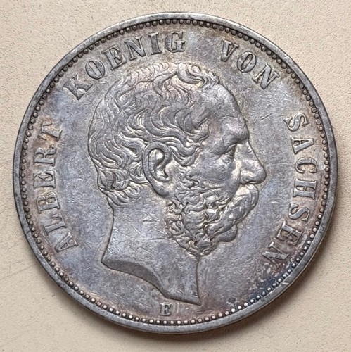 Sachsen mark 1898 albert - ,