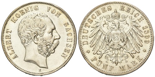 Sachsen albert 1873 1902 - -,