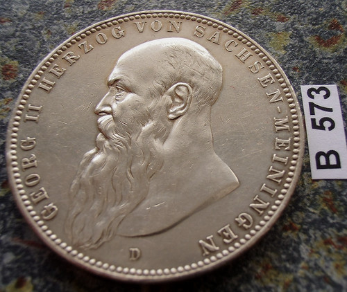 Sachsen meiningen mark 1902 - 5,
