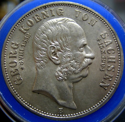 Mark sachsen 1904 georg - 5,