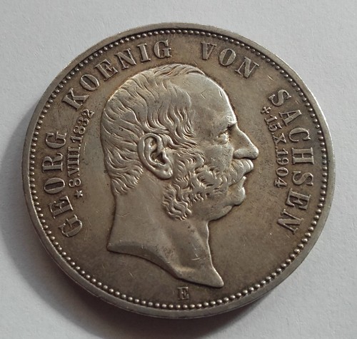Mark sachsen 1904 georg - 5,