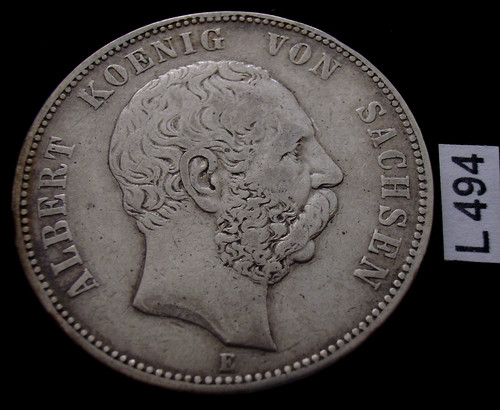 Sachsen mark 1876 - 5,